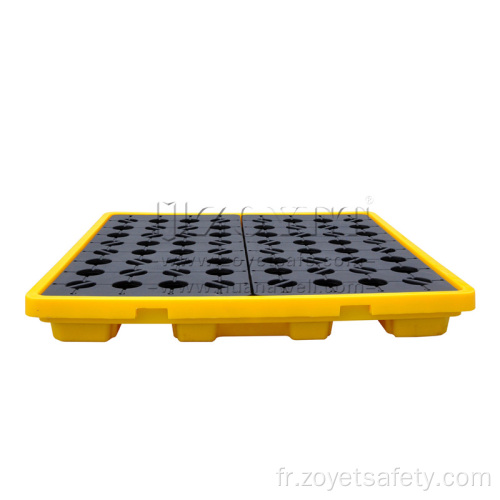 ZOYET HDPE Spill Decks pour fûts 4pcs